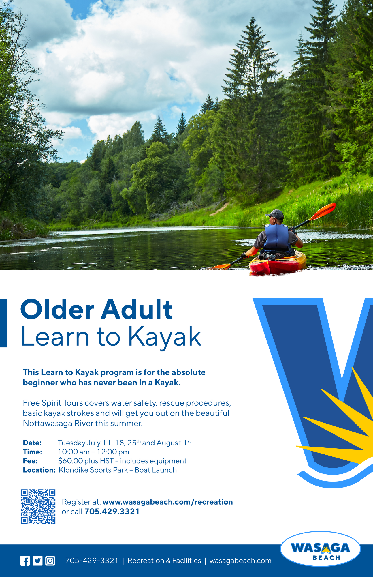 Older Adult Kayaking